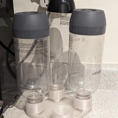 Giá đỡ làm khô chai SodaStream tiện lợi