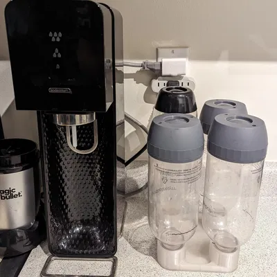 Giá đỡ làm khô chai SodaStream tiện lợi