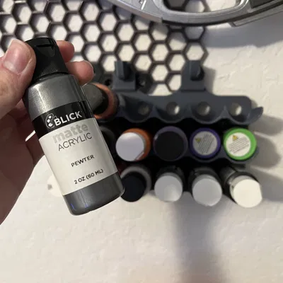 Giá đỡ chai sơn 2oz/35mm cho tường lưu trữ tổ ong