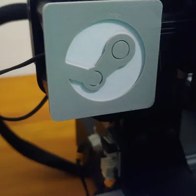 Biểu tượng Steam remix cho nắp QR Ender 2 Pro