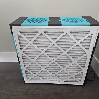 Bộ lọc không khí modul 20x20 sử dụng quạt PC 140mm