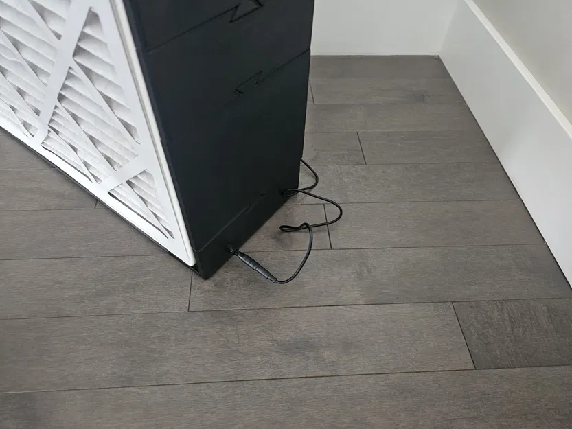 Bộ lọc không khí modul 20x20 sử dụng quạt PC 140mm - Image 2