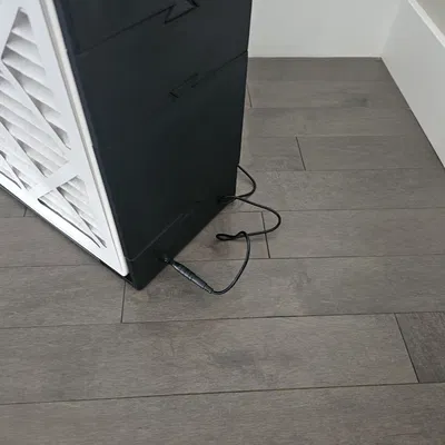 Bộ lọc không khí modul 20x20 sử dụng quạt PC 140mm