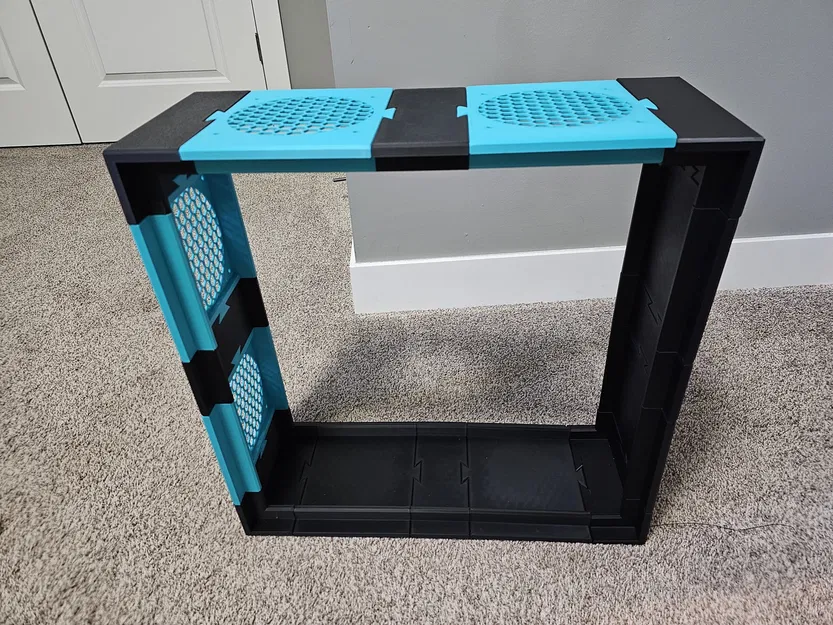 Bộ lọc không khí modul 20x20 sử dụng quạt PC 140mm - Image 4