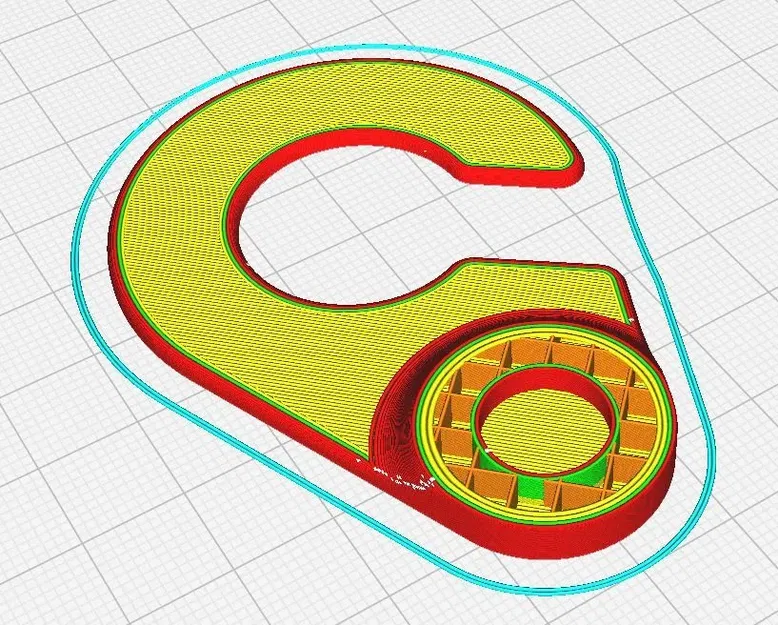 Giá treo biển báo khuyết tật từ tính - Image 3