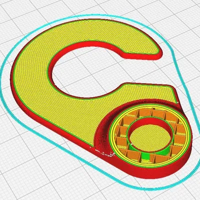 Giá treo biển báo khuyết tật từ tính