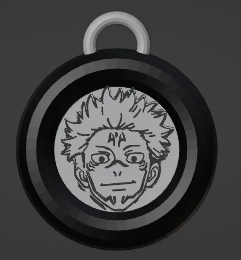 Móc khóa Sukuna và Itadori hai mặt - Image 1