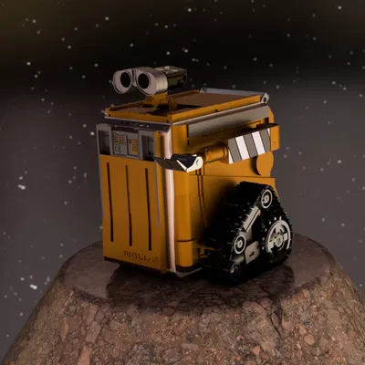 Mô hình WALL-E cosplay từ Cooler Master QUBE 500