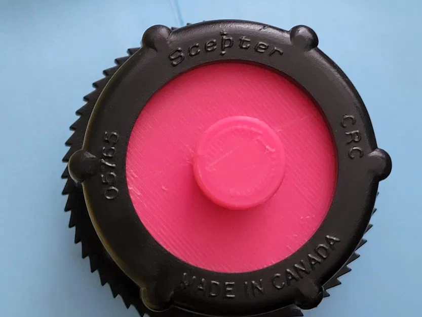 Nắp chặn màu vàng cho can Jerry Cabela's JS1710 - Image 1