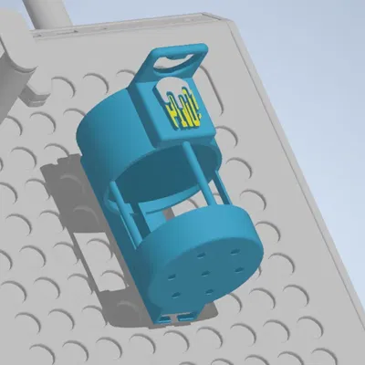 Giá đỡ bia với mở nắp cho Cooler Master QUBE 500 gắn xe hơi