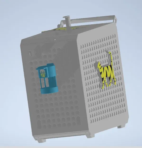 Giá đỡ bia với mở nắp cho Cooler Master QUBE 500 gắn xe hơi - Image 3