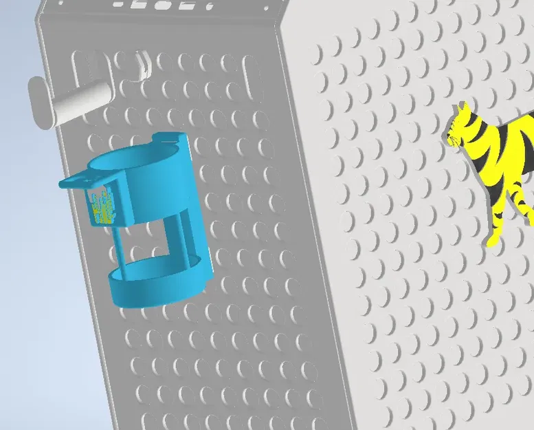 Giá đỡ bia với mở nắp cho Cooler Master QUBE 500 gắn xe hơi - Image 12