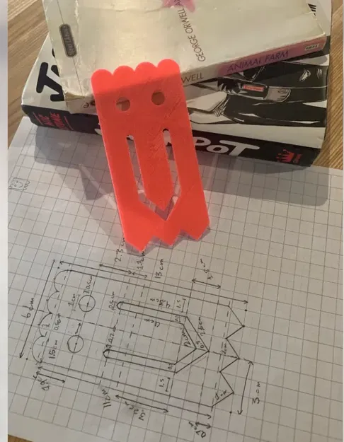 Kẹp giấy hình ma dễ thương cho sách và tài liệu - Image 1