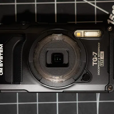 Cập nhật 8/2/25: Nắp Vòng + Chắn Nắng OM System / Olympus Tough TG (Nhiều kiểu)