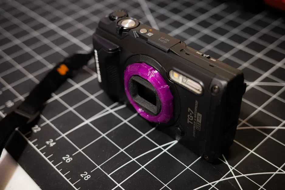 Cập nhật 8/2/25: Nắp Vòng + Chắn Nắng OM System / Olympus Tough TG (Nhiều kiểu) - Image 3