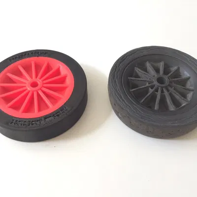 Bánh xe thay thế cho xe đẩy trẻ em