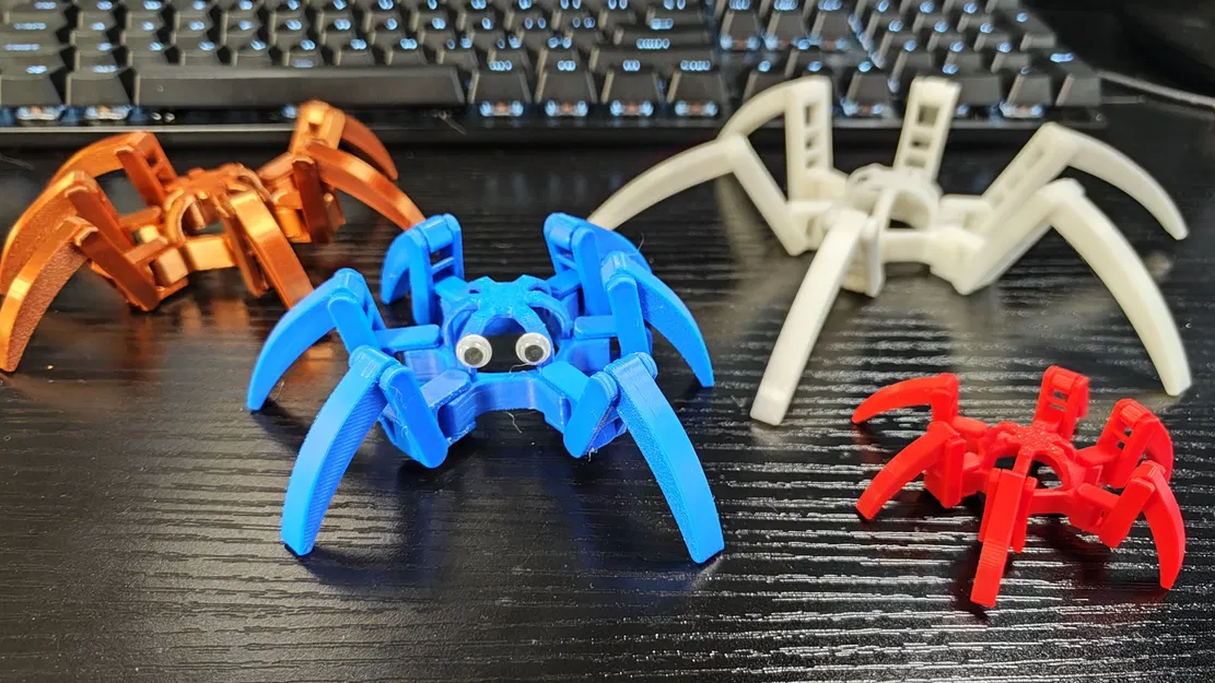 Mô hình hexapod mini sử dụng Arduino với thiết kế tỉ lệ chuẩn - Image 1