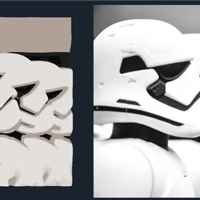 Stormtroopers đa sắc màu - Nghệ thuật từ filament HueForge