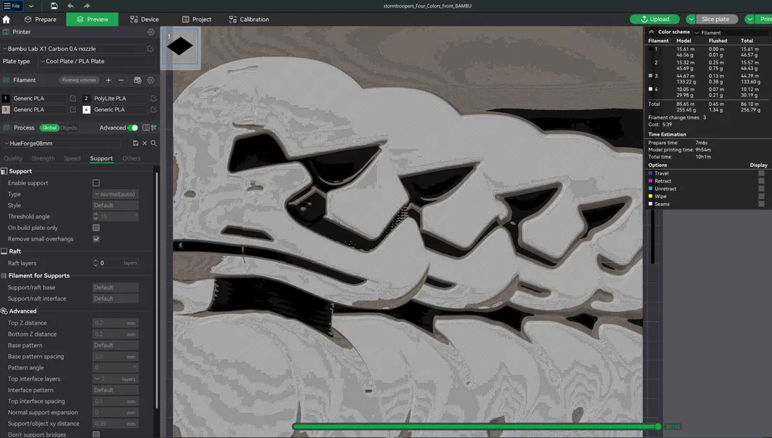 Stormtroopers đa sắc màu - Nghệ thuật từ filament HueForge - Image 4