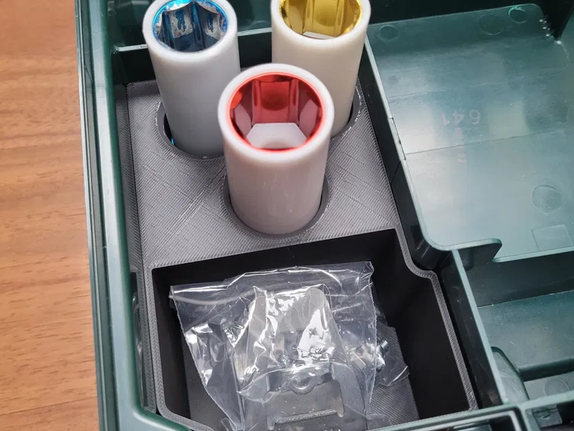 Đầu lắp chìa vặn cho Metabox 145 giữ bộ chìa vặn Metabo 1/2 - Image 1