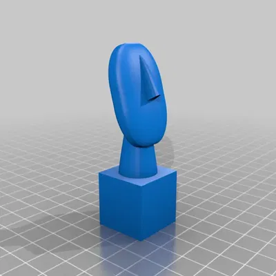 Đầu tượng cổ điển phong cách Cycladic