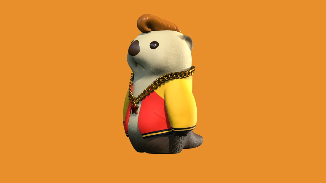 Nhân vật Mafia Otta từ trò chơi Party Animals - Image 1