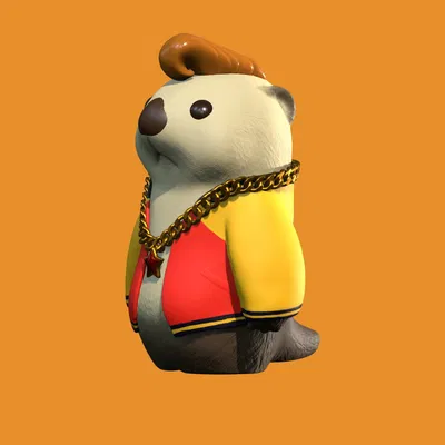 Nhân vật Mafia Otta từ trò chơi Party Animals