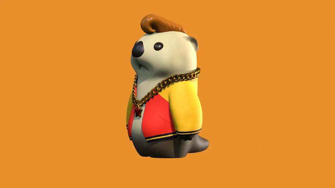 Nhân vật Mafia Otta từ trò chơi Party Animals - Image 2