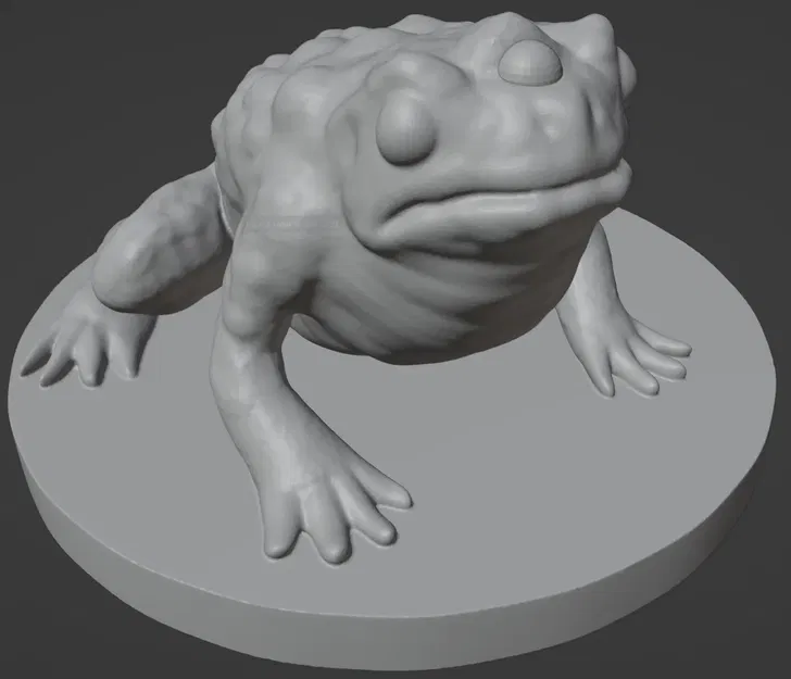 Quái vật ếch ba mắt Grolm từ Wheel of Time - Image 1