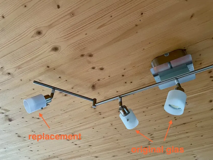 Thay thế bộ khuếch tán kính cho đèn không tên - Image 5