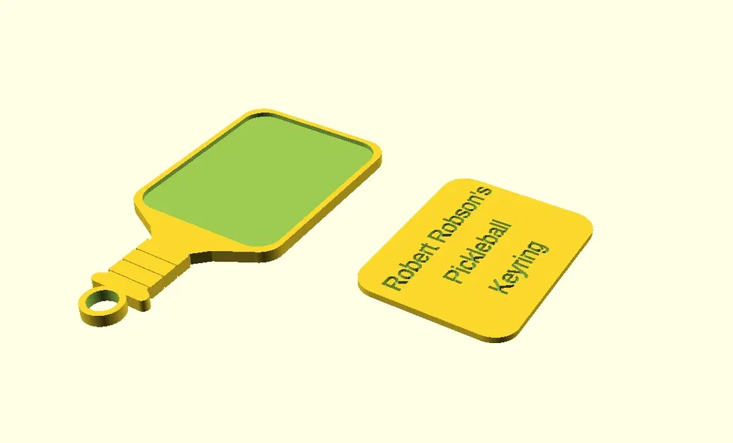 Móc khóa paddle pickleball tùy chỉnh độc đáo - Image 5