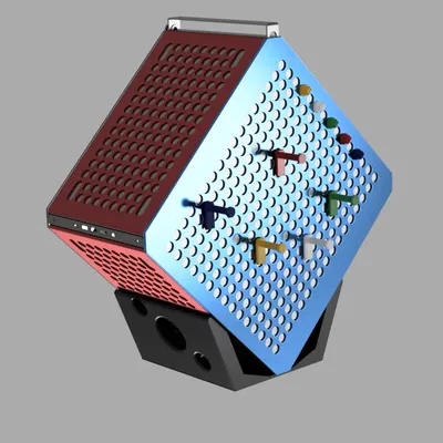 Giá đỡ bên cho Cooler Master QUBE 500 với quản lý cáp