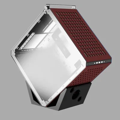 Giá đỡ bên cho Cooler Master QUBE 500 với quản lý cáp