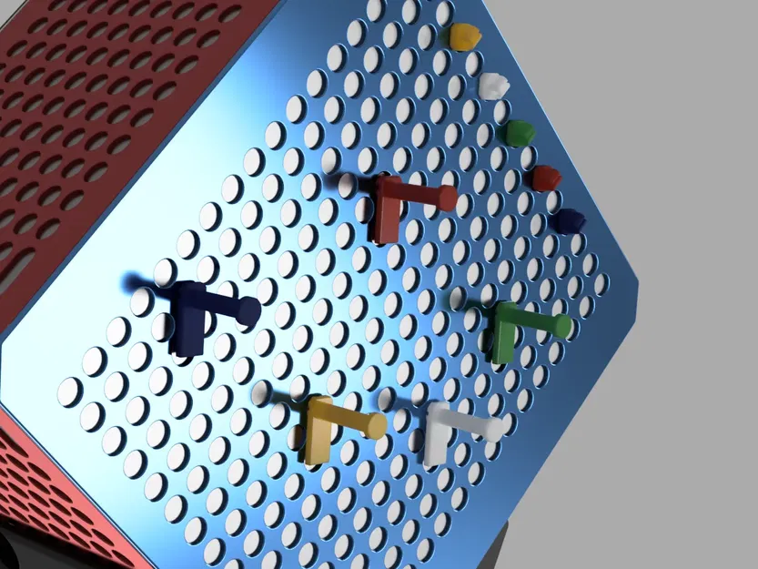 Giá đỡ bên cho Cooler Master QUBE 500 với quản lý cáp - Image 4