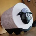Giá đỡ cuộn giấy vệ sinh Shaun the Sheep với thiết kế đầu ... - Thumbnail 3