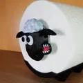 Giá đỡ cuộn giấy vệ sinh Shaun the Sheep với thiết kế đầu ... - Thumbnail 4