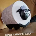 Giá đỡ cuộn giấy vệ sinh Shaun the Sheep với thiết kế đầu ... - Thumbnail 5