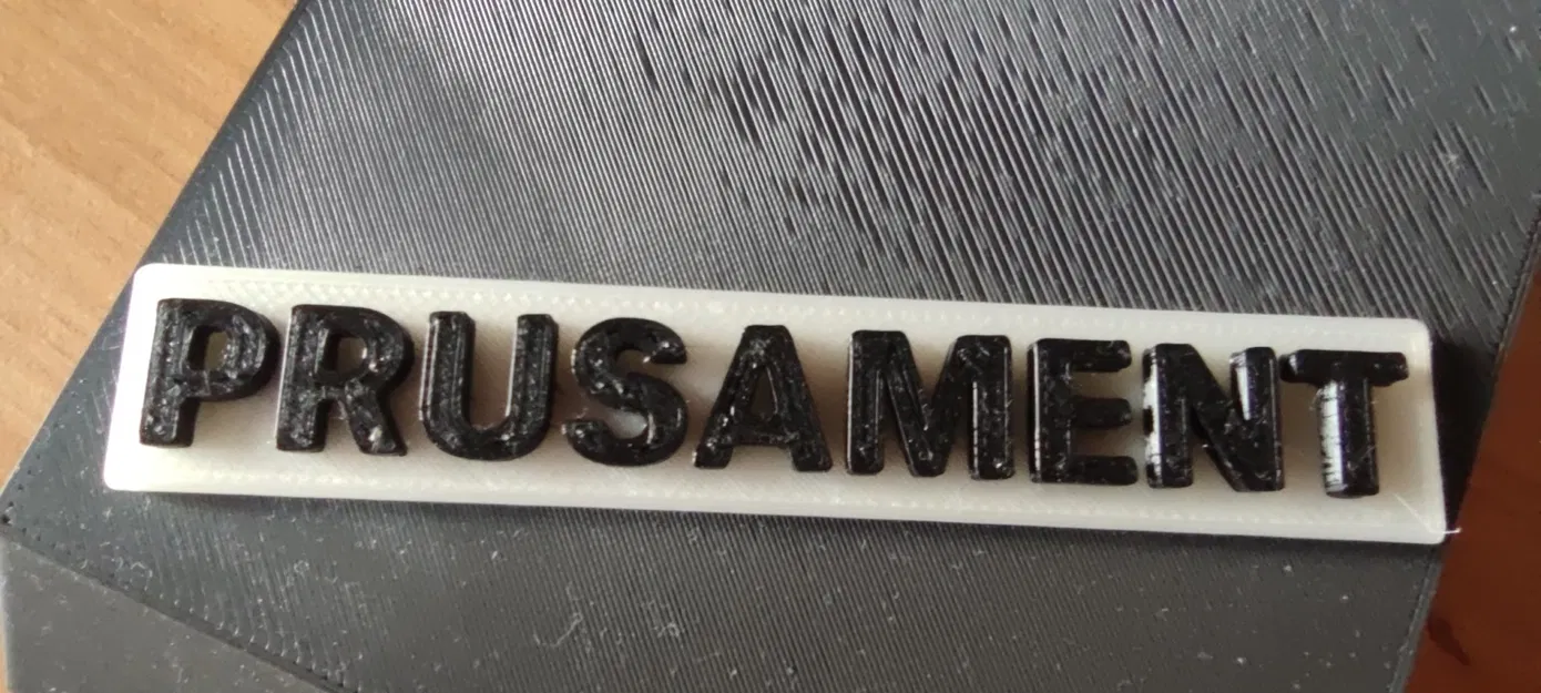 Biểu tượng Prusament cho hộp mẫu in 3D - Image 1