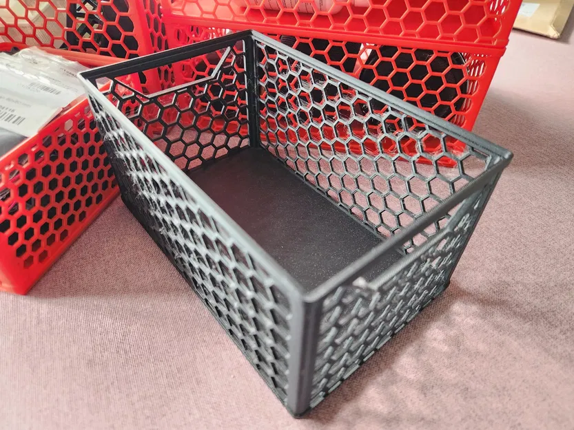 Hộp lưu trữ hình lục giác xếp chồng nhiều kích thước - Image 2