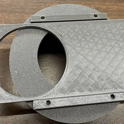 Cổng thu bụi kết nối 3 inch PVC với 2 1/2 inch ống xoắn