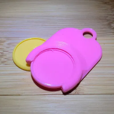 Móc khóa đồng xu cho xe đẩy mua sắm