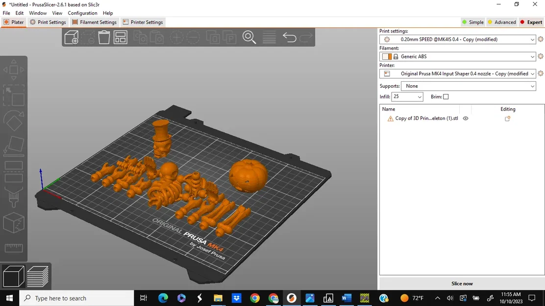 Đầu bí ngô cho bộ xương nhỏ - Image 1