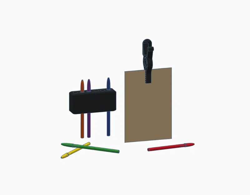 Giá đỡ bút và giấy cho văn phòng tiện lợi - Image 2