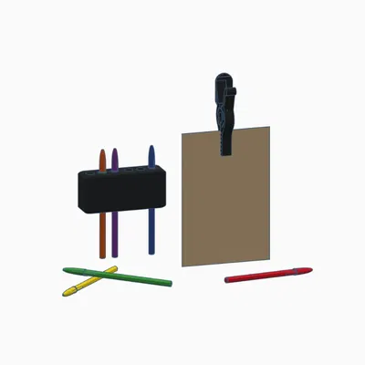 Giá đỡ bút và giấy cho văn phòng tiện lợi