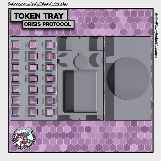 Khay đựng token cho Marvel Crisis Protocol - Image 2