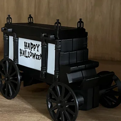 Xe tang ma ám in sẵn không cần hỗ trợ