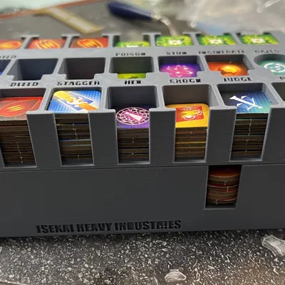 Khay đựng token cho Marvel Crisis Protocol