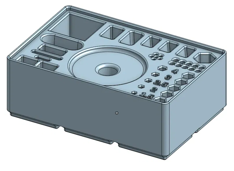 Giá đỡ công cụ in 3D Scambler cho hệ thống Gridfinity - Image 1