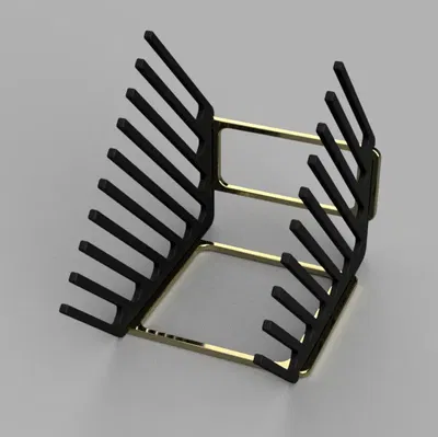 Giá đỡ tổ chức nắp Tupperware tiện lợi