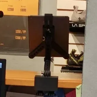 Giá đỡ kẹp bàn cho iPad và mic nhạc